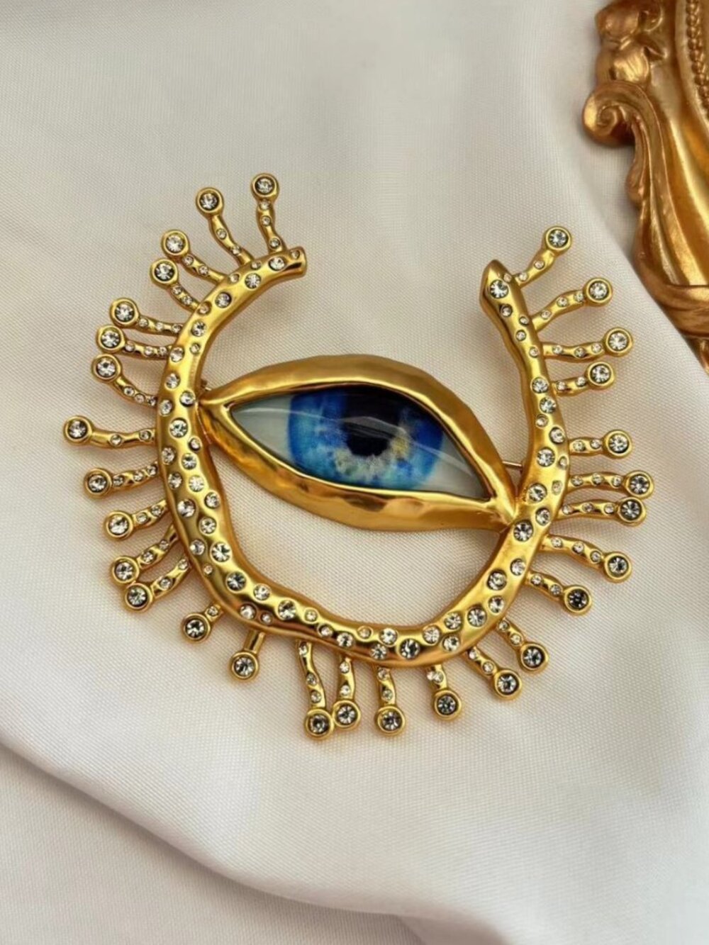 Schiaparelli Devil Eye Brooch